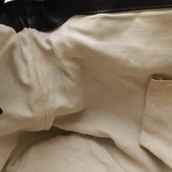 GUCCI Black Leather Tote Bag - Picture 8 of 10